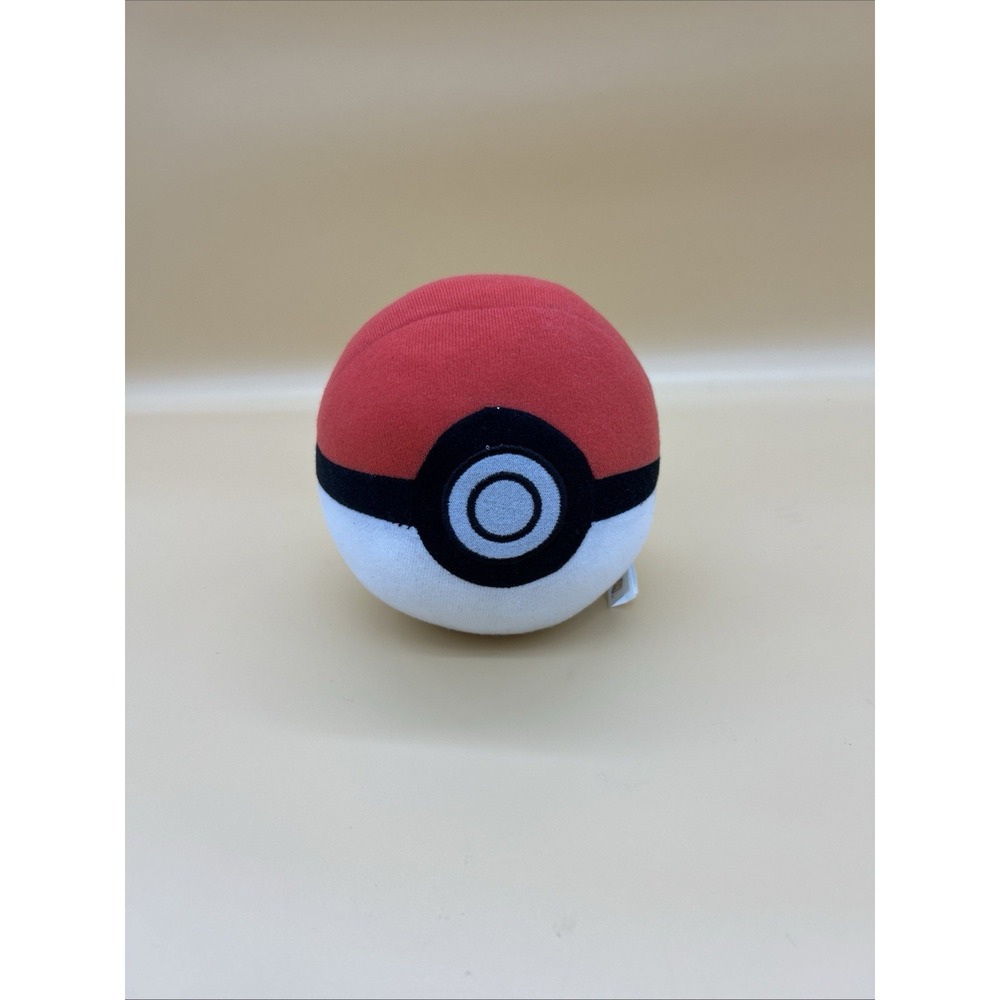 Pokemon Poke Ball Plush Toy Factory 5" Red White 2022 Official Nintendo Licensed